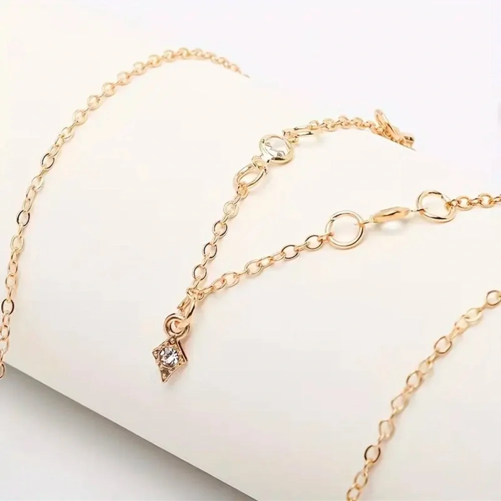 Layered Star Necklace, Layered Necklace, Celestial Necklace, Galaxy Necklace